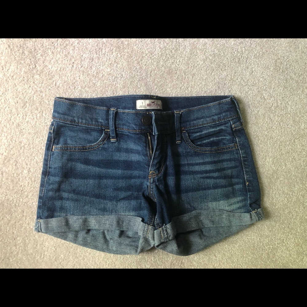 hollister jean shorts